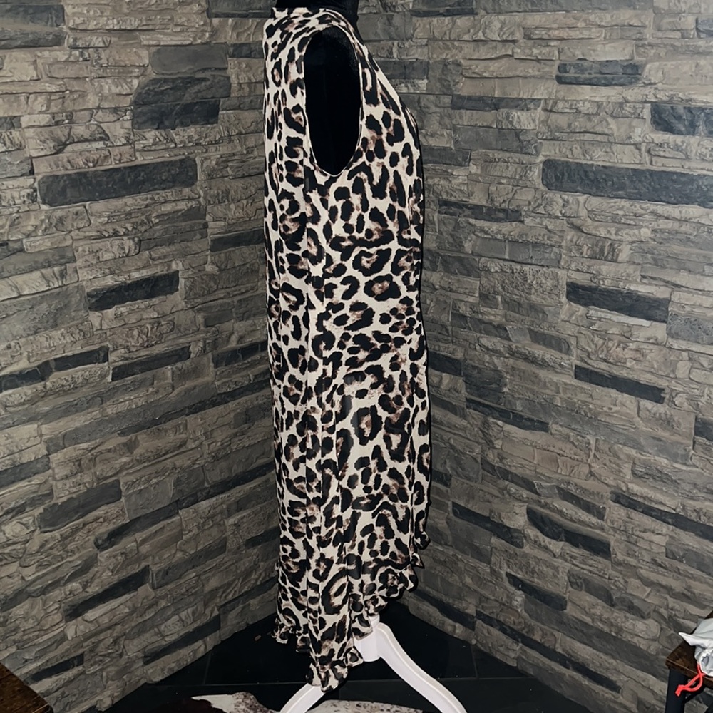Leopard Vest Duster - Picture 4 of 5